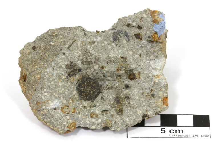 Dacite Dacite à quartz, biotite et hypersthène Petites Antilles  La Médaille Lit de le rivière Blanche